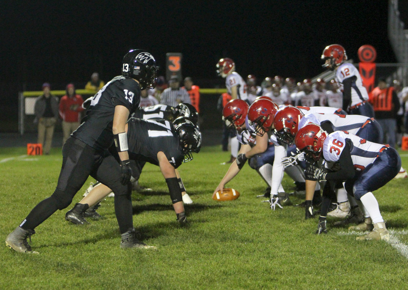 Spencer/Columbus at Bloomer football 10-25-19